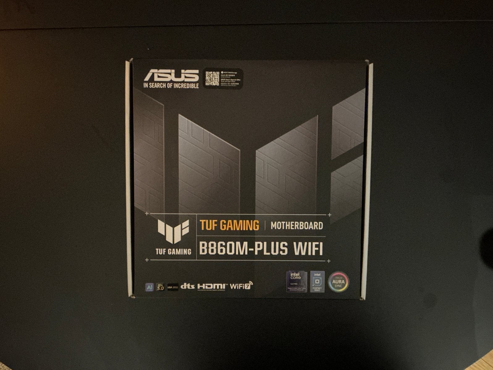 ASUS TUF GAMING B860M-PLUS WIFI Moederbord, Ophalen of Verzenden, Zo goed als nieuw, Intel, DDR5