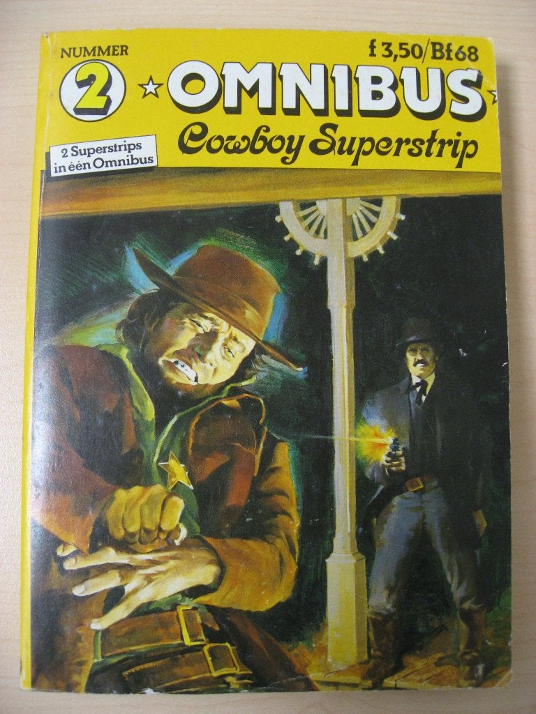 Cowboy Superstrip Omnibus Nr 2. Bieden, Boeken, Stripboeken, Eén stripboek, Ophalen of Verzenden, Gelezen