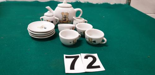Mini servies beren, Ophalen of Verzenden