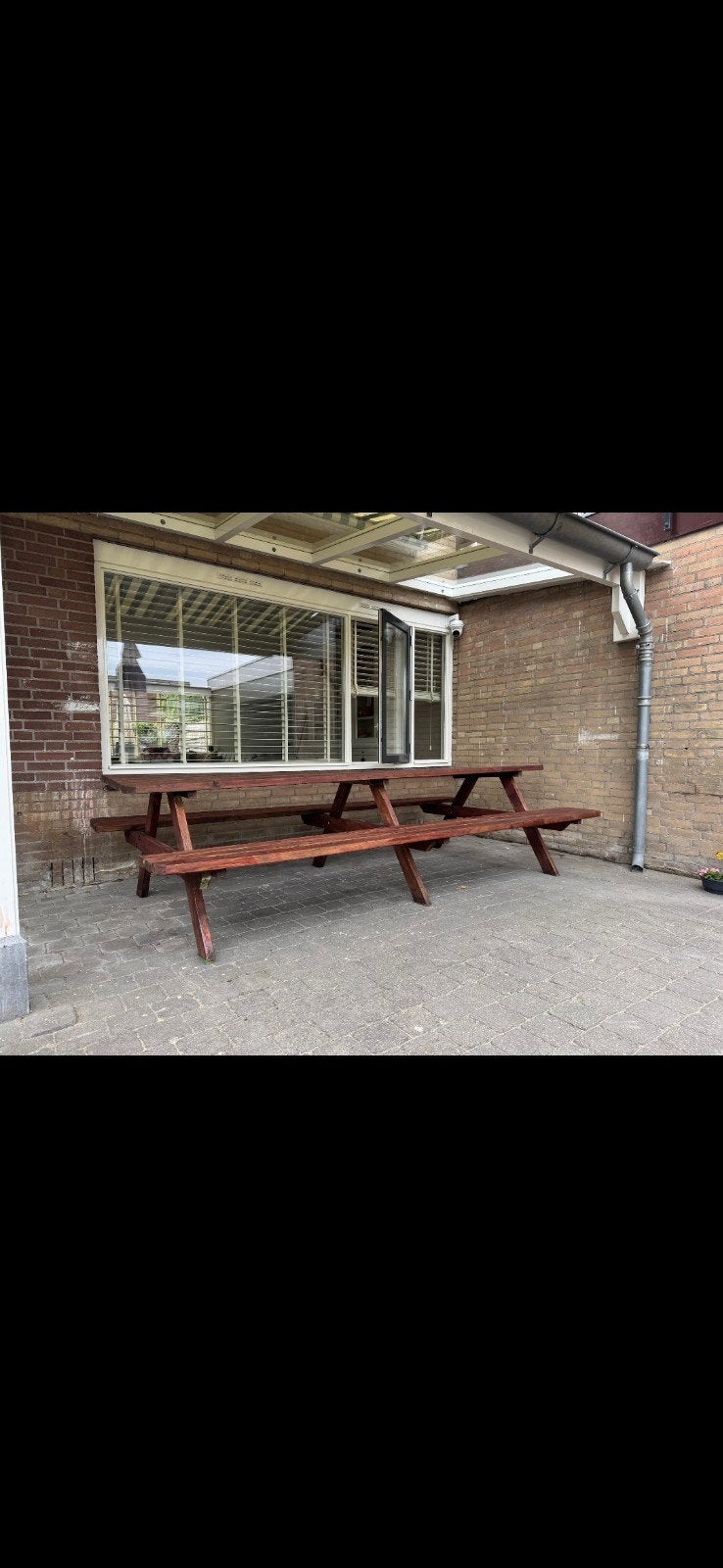 Picknicktafel 300 cm GRATIS, Ophalen, Gebruikt