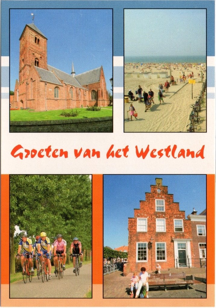 Westland  Groeten van het, Ophalen of Verzenden, Ongelopen, Zuid-Holland