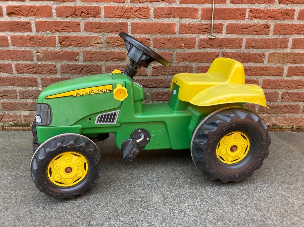 Traptrekker John Deere, Ophalen, Gebruikt, Trapvoertuig