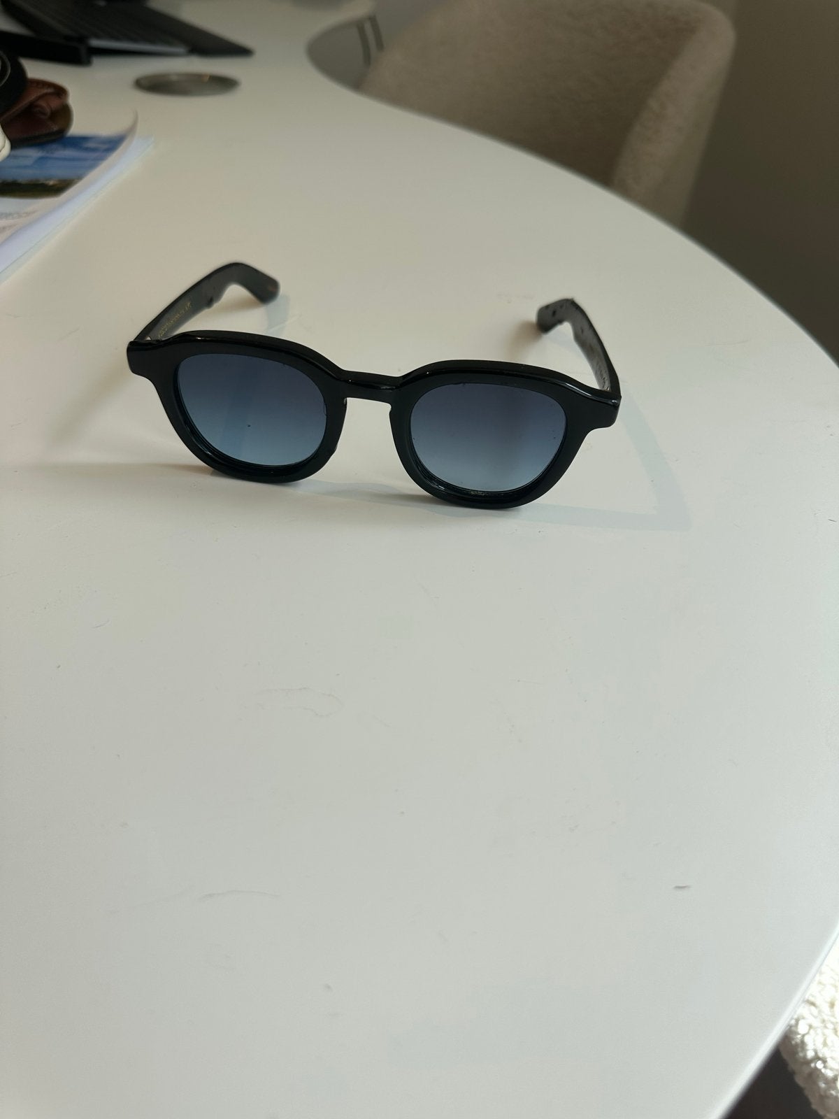 Moscot zonnebril - Zo goed als nieuw, Zonnebril, Zwart, Moscot, Zo goed als nieuw