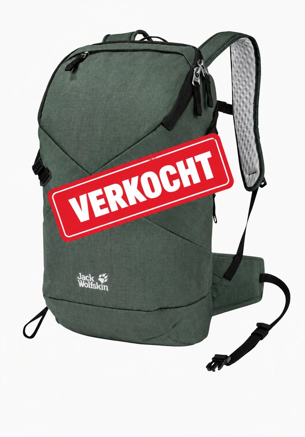 Jack Wolfskin rugzak met regenhoes -  nieuw. !, Sieraden, Tassen en Uiterlijk, 25 tot 40 cm, Nieuw, Ophalen of Verzenden, Waterdicht