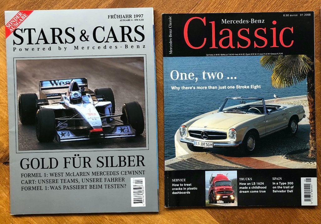 2 Mercedes-Benz tijdschriften, Boeken, Verzenden, Nieuw, Mercedes, Diverse auteurs