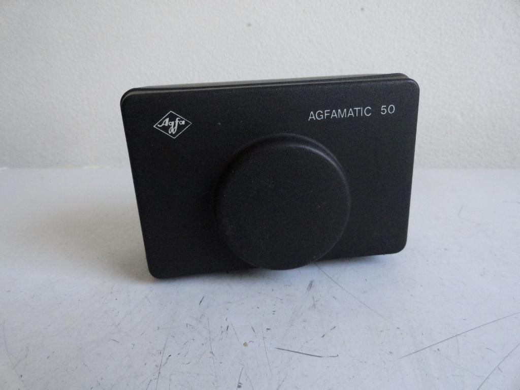 Agfa Agfamatic 50 in bijbehorend tasje vintage, Ophalen of Verzenden, Gebruikt, Compact, Overige Merken