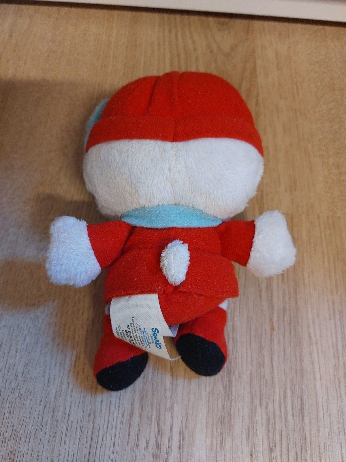 Hello kitty knuffeltje 16 cm, Ophalen of Verzenden