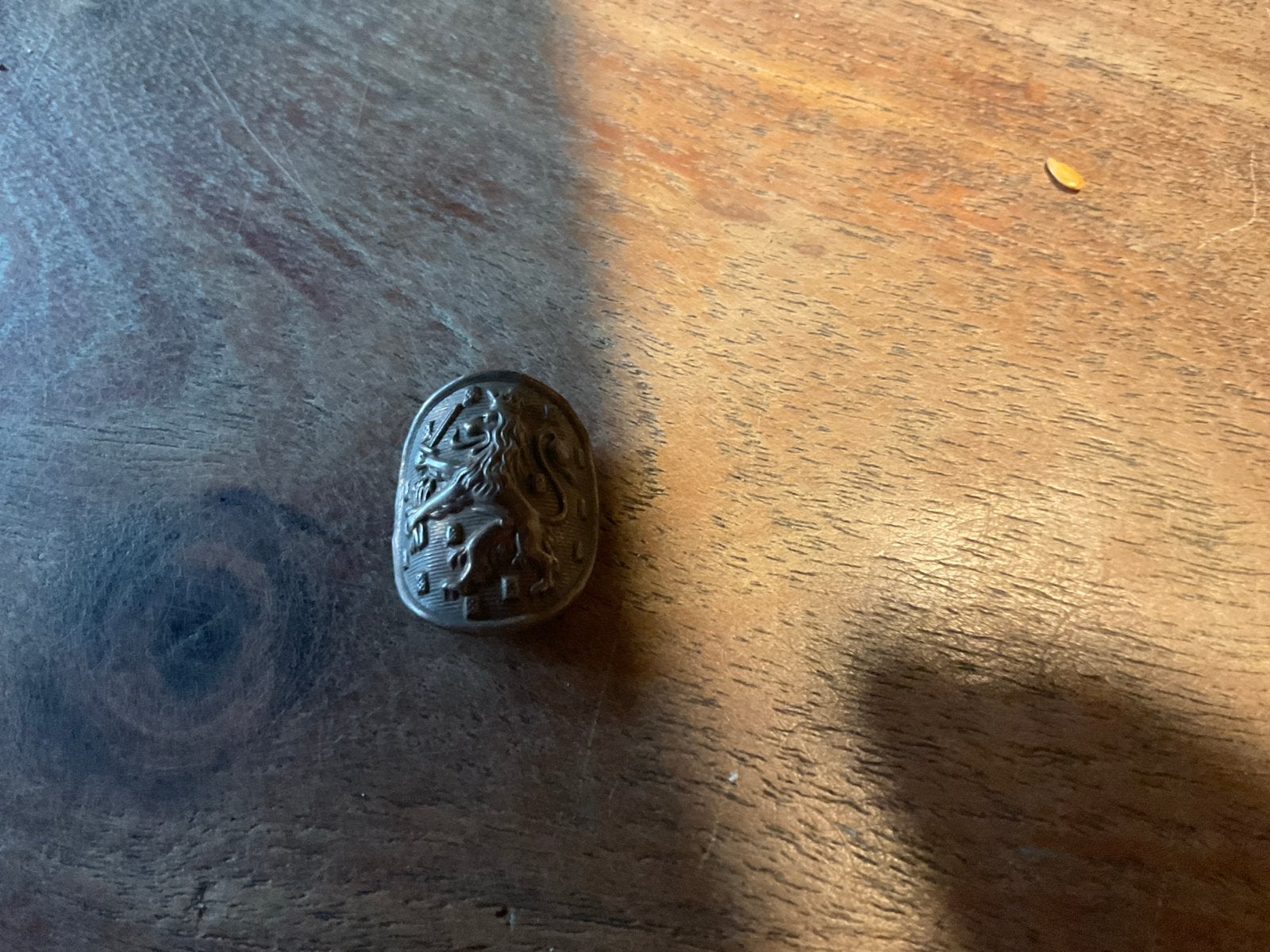 Oude Nederlandse Leeuw Speld/Broche, Ophalen of Verzenden, Gebruikt