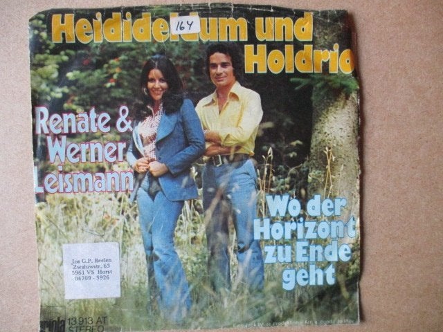 s3185 renate und werner leismann - heidideldum und holdrio, Ophalen, Gebruikt, Overige genres