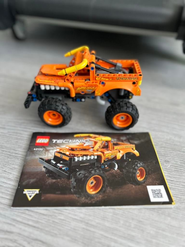 Lego Technic 42135 El Toro Loco, Gebruikt, Overige thema's, Lego, Ophalen of Verzenden