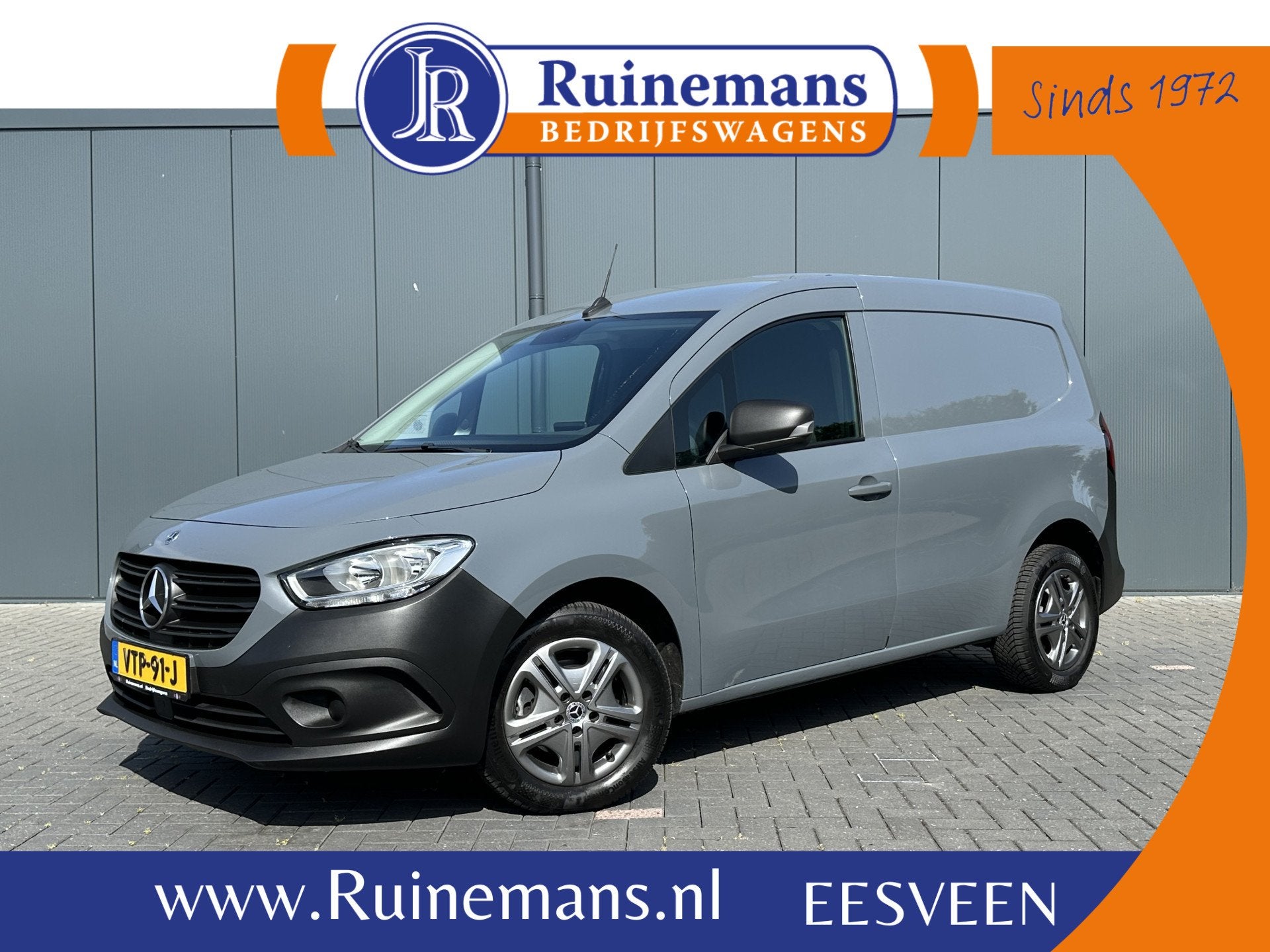Mercedes-Benz Citan 110 CDI AUTOMAAT / L1H1 / 1e EIG / CAMER, Auto's, Bestelauto's, Gebruikt, Euro 6, 4 cilinders, Bedrijf