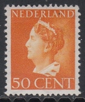 Nederland 1940 344 Wilhelmina 50c, Postfris, Postzegels en Munten, Ophalen of Verzenden, T/m 1940, Postfris
