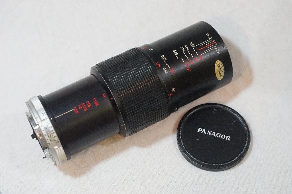 (NIKON) Panagor Macro 2.8/90mm (schimmel) e.a. Nikkor lenzen, Ophalen of Verzenden, 1960 tot 1980