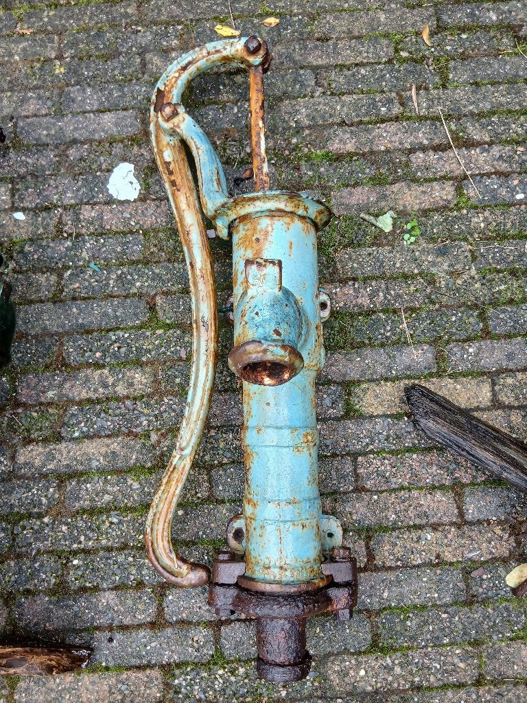Antieke handmatige waterpomp, Tuin en Terras, Ophalen, Gebruikt, Handmatig, Overige typen