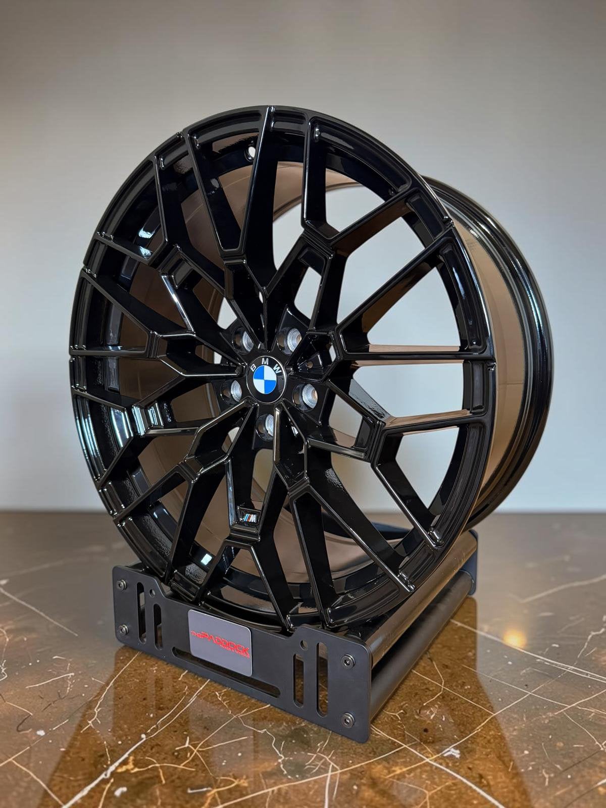 ZOMERACTIE!!! 19” BMW Velgen 827M Style Zwart Breedset, Auto-onderdelen, Banden en Velgen, 19 inch, Overige, Velg(en), Overige