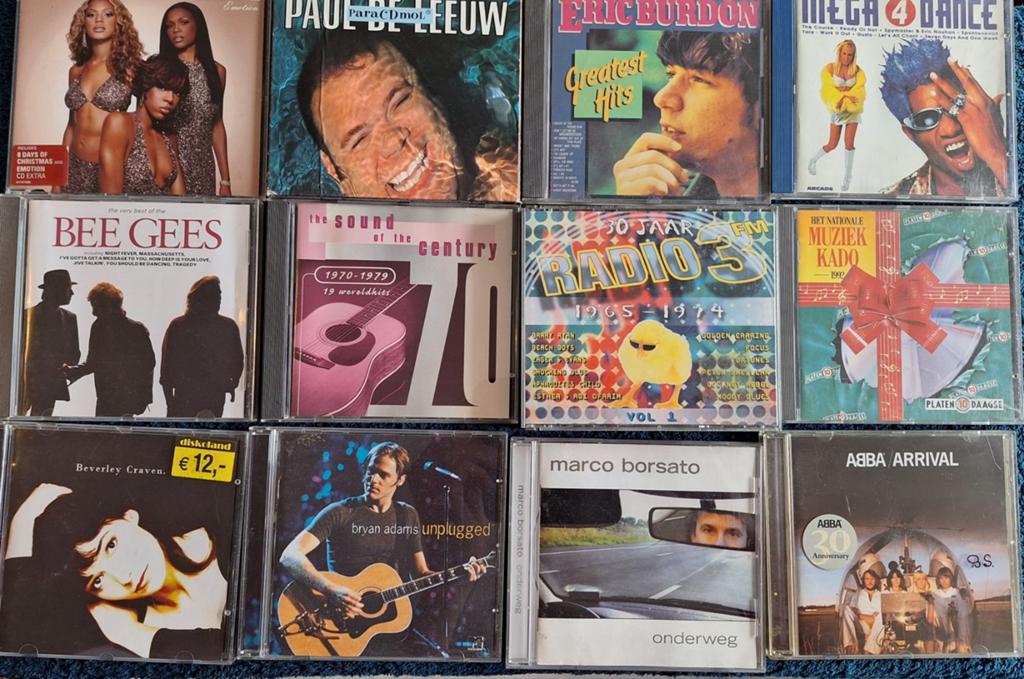 Heel veel cd's,  DVD's  jaren 70,80,90, Cd's en Dvd's, Cd's | Verzamelalbums, Ophalen of Verzenden, Gebruikt