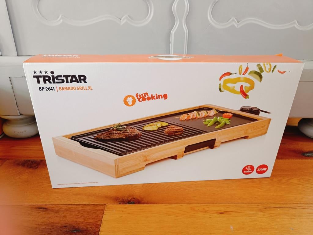 Tristar Bamboo Grill - Ideaal voor Gezelligheid | Marktplaats