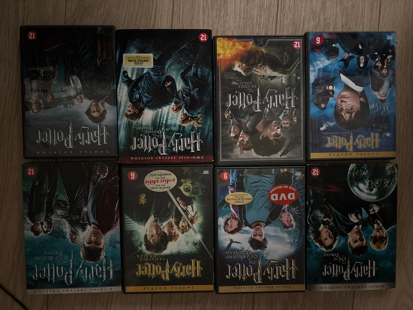 Harry Potter DVD Collectie - Complete Set (8 films), Ophalen, Nederlands, Vanaf 12 jaar, Inclusief doosje