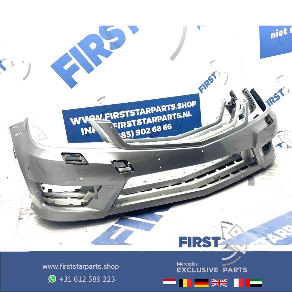 W204 BUMPER Facelift AMG voorbumper A2048807847 PDC zwart wi, Auto-onderdelen, Gebruikt, -, Voor, Ophalen of Verzenden