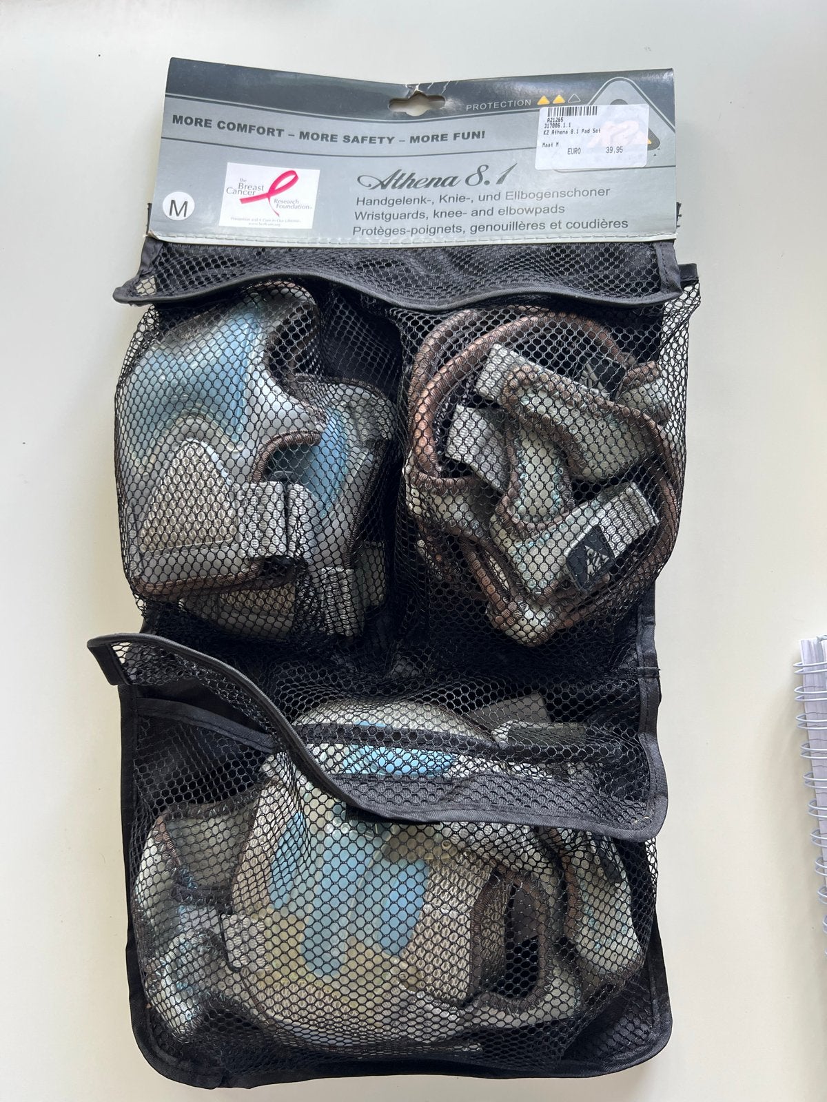 Knie-, elleboog- en handbeschermers set - Maat M, Ophalen, Zo goed als nieuw, Bescherming, K2