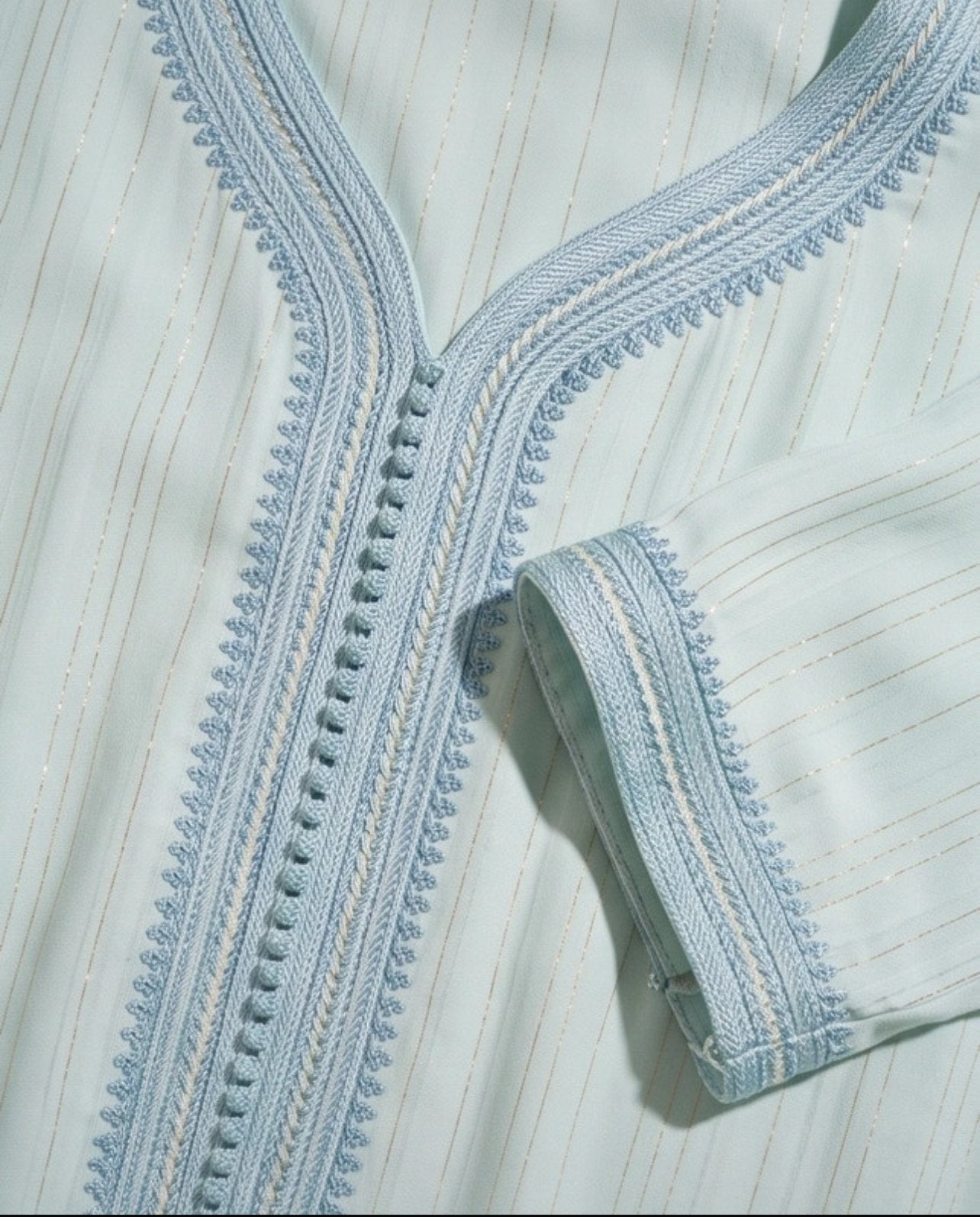 Gandoura blauw, Blauw, Maat 42/44 (L), Nieuw, Ophalen of Verzenden