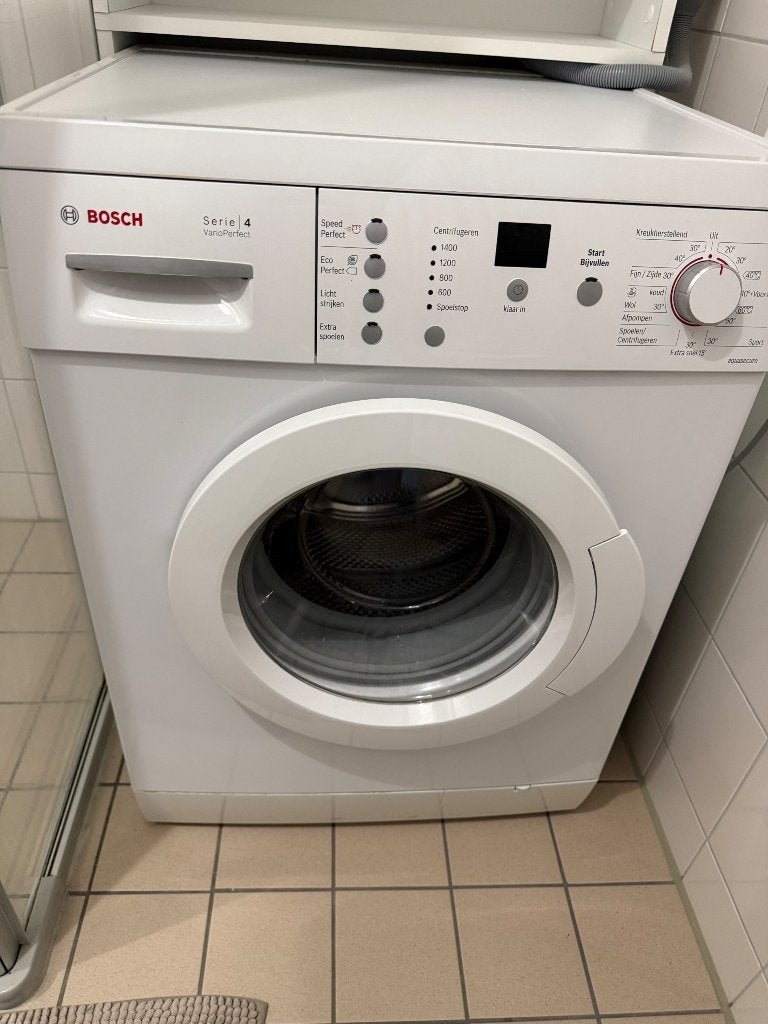 Wasmachine Bosch, Ophalen, Gebruikt, Voorlader, Kort programma