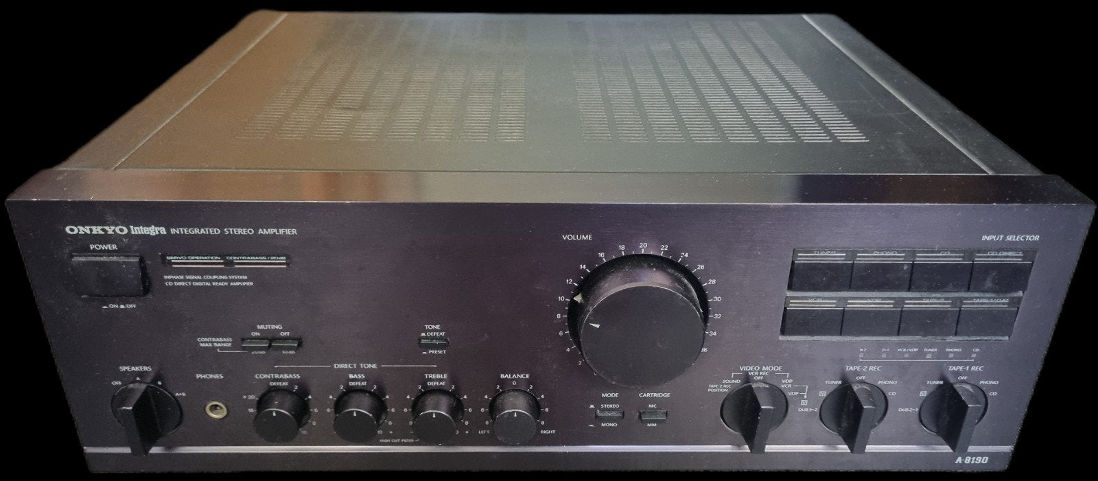 Onkyo Integra A-8150 Geïntegreerde Stereo Versterker, Ophalen, Gebruikt, 60 tot 120 watt, Stereo