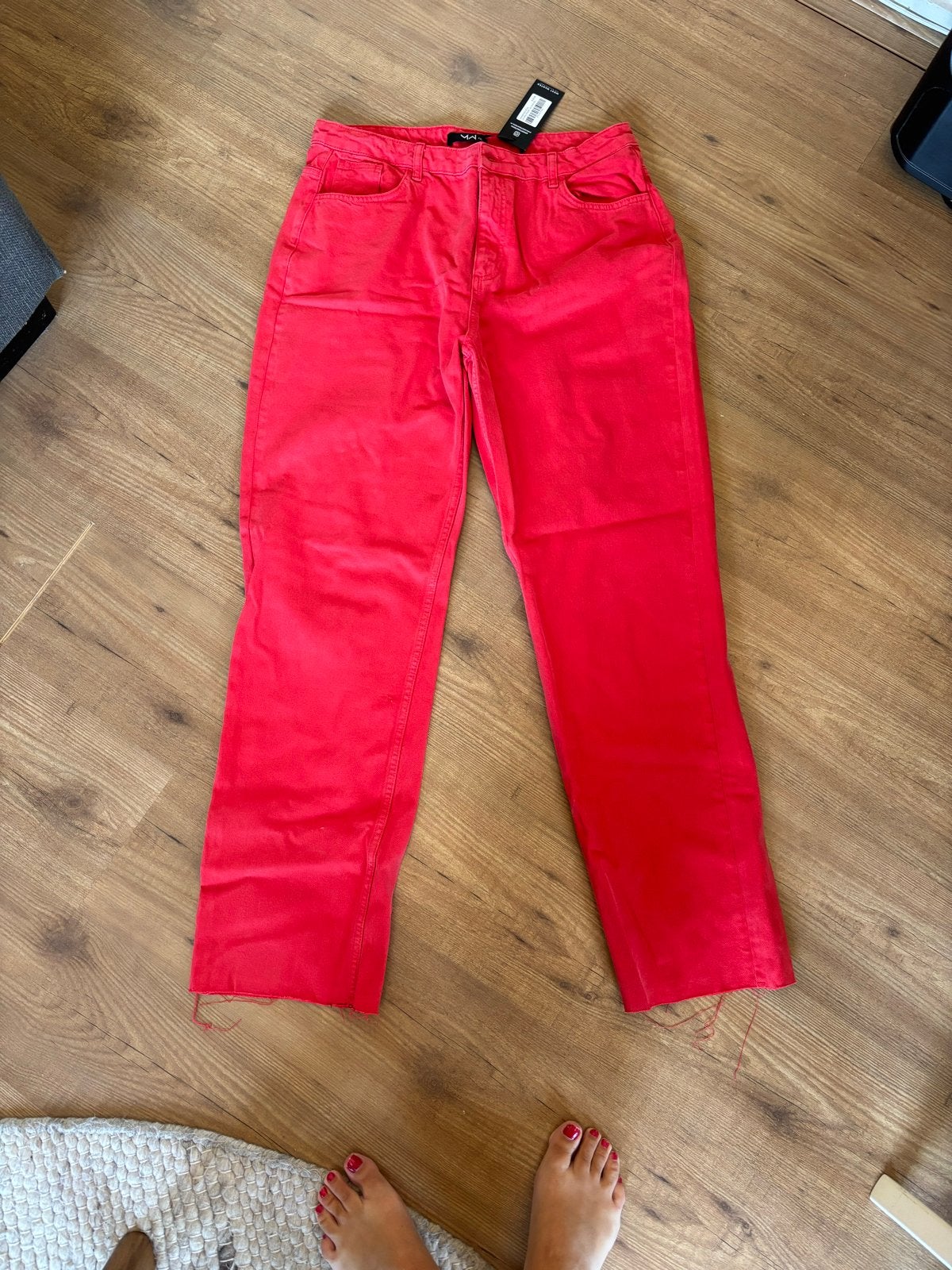 Rode broek van Most Wanted, maat XXL/34, nieuw met kaartjes, Maat 46/48 (XL) of groter, Nieuw, Ophalen of Verzenden, Lang