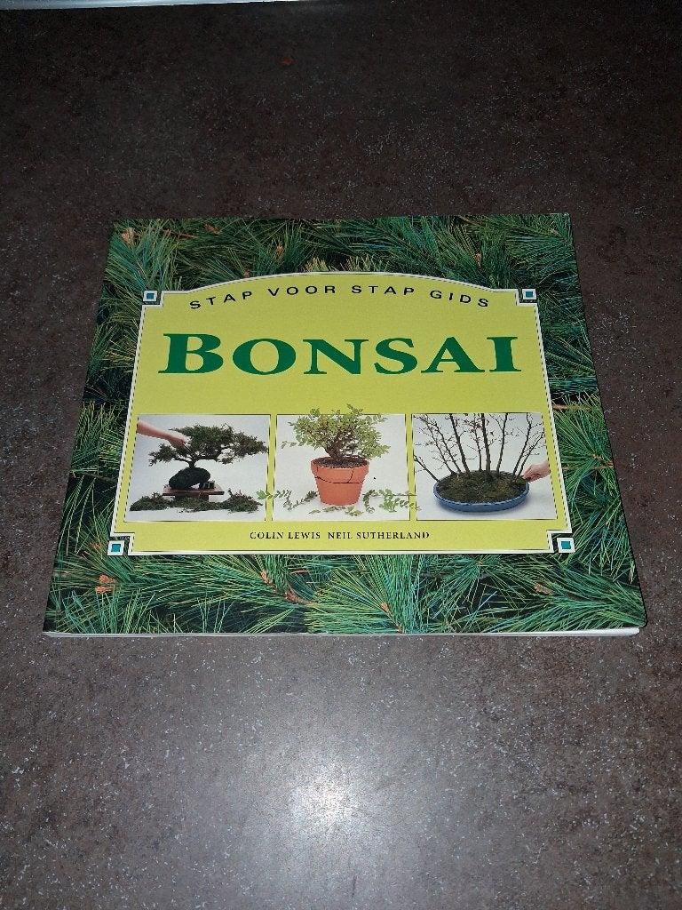 Bonsai stap voor stap gids, Boeken, Ophalen of Verzenden, Gelezen