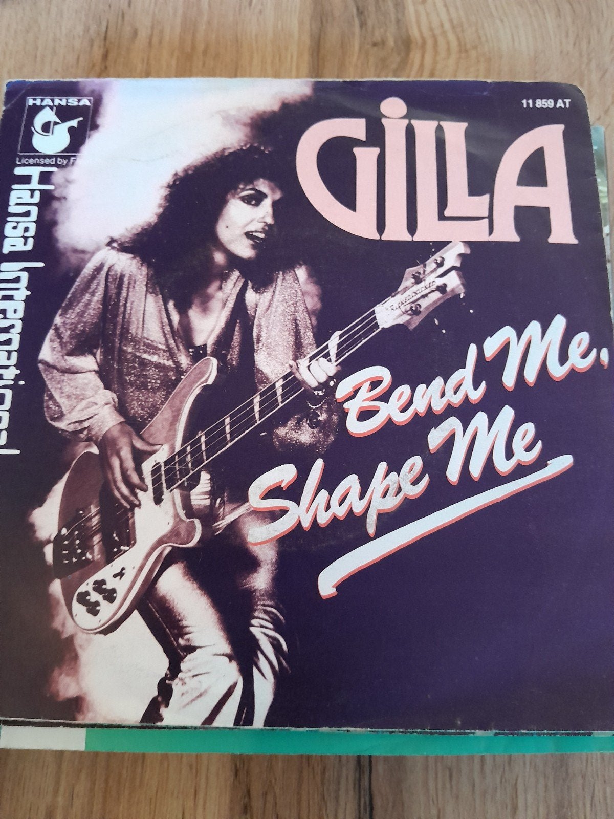 gilla 7 inch bend me shape me, Ophalen of Verzenden, Zo goed als nieuw, Pop