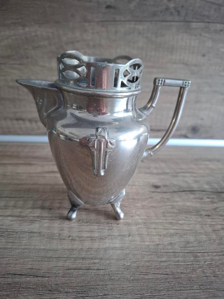 Antieke kan theepot koffiepot, Antiek en Kunst, Antiek | Keukenbenodigdheden, Ophalen of Verzenden