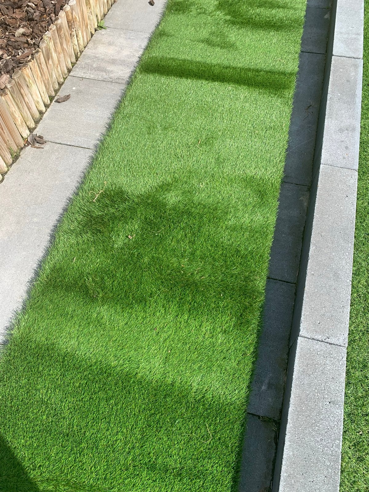 Kunstgras stroken voor tuin of balkon, Ophalen, Zo goed als nieuw, Minder dan 10 m², Kunstgras