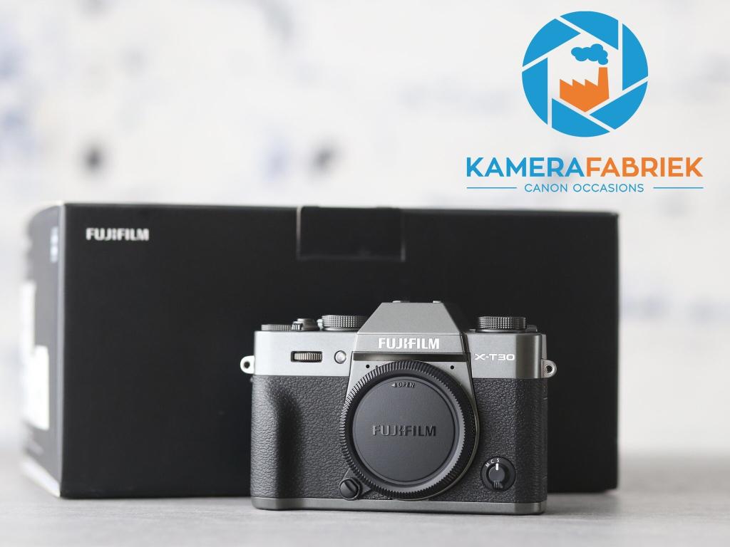 Fujifilm X-T30 charcoal - 1.277 clicks - Incl 1 jaar gar!, -, -, Compact, Ophalen of Verzenden