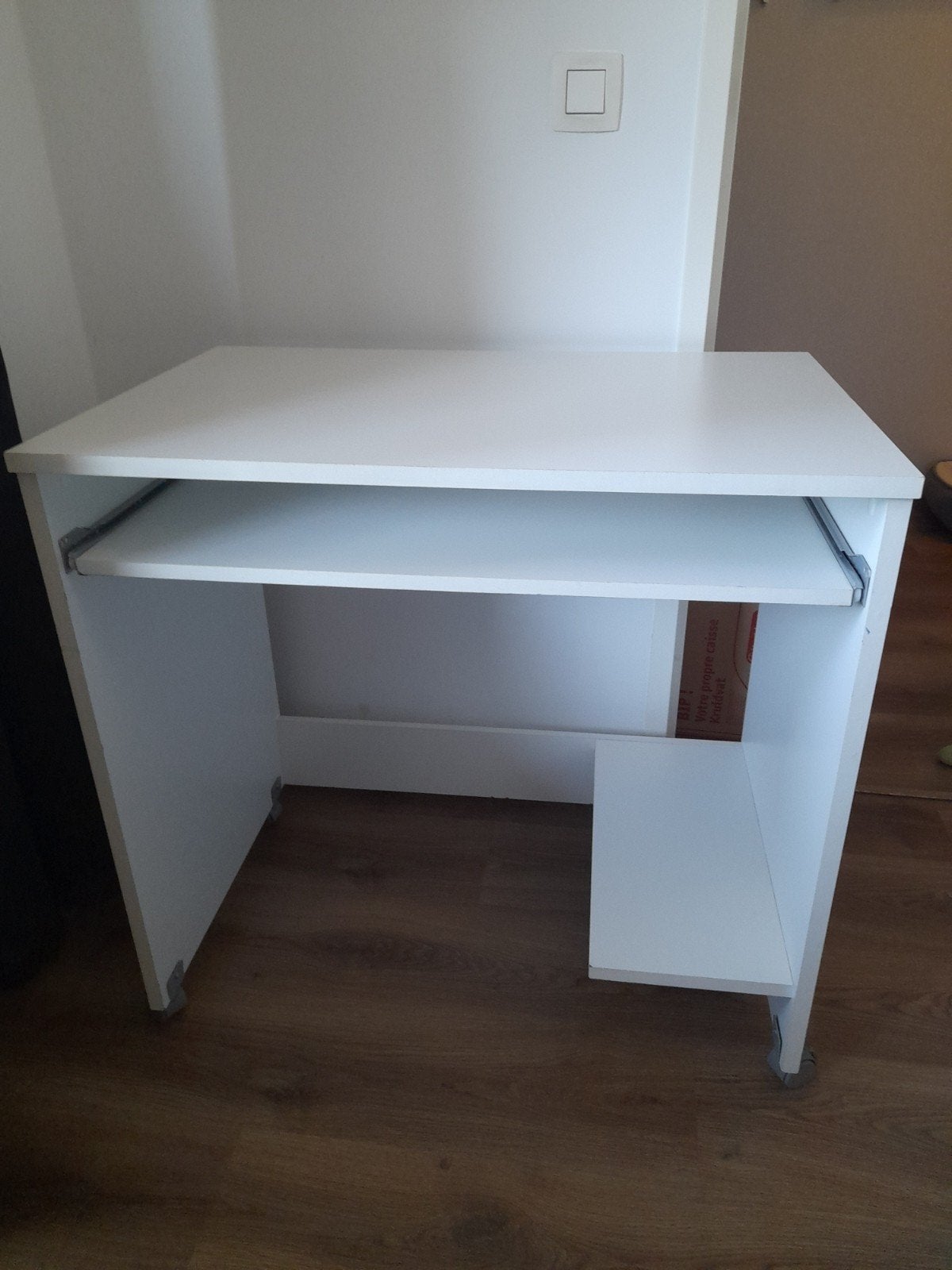Wit bureau, Huis en Inrichting, Bureaus, Ophalen, Gebruikt