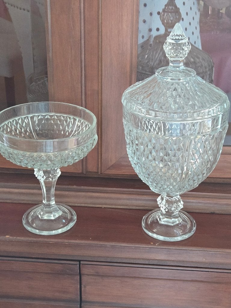Koek en bonbons schaal, Antiek en Kunst, Antiek | Glas en Kristal, Ophalen