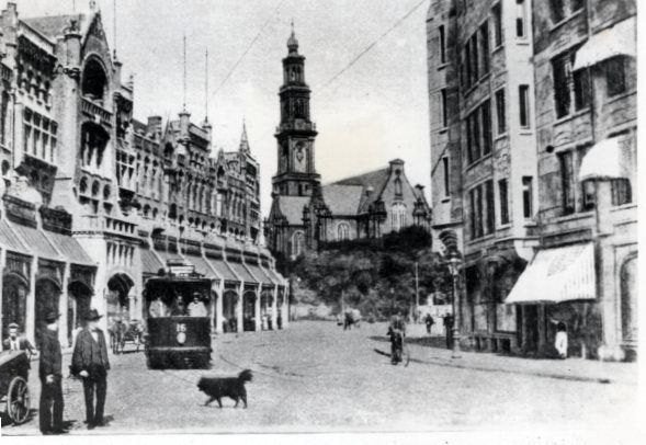 FOTO Tram Gtr 16 Union Raadhuisstraat, Verzamelen, Ansichtkaarten | Nederland, Verzenden, Voor 1920, Ongelopen, Noord-Holland