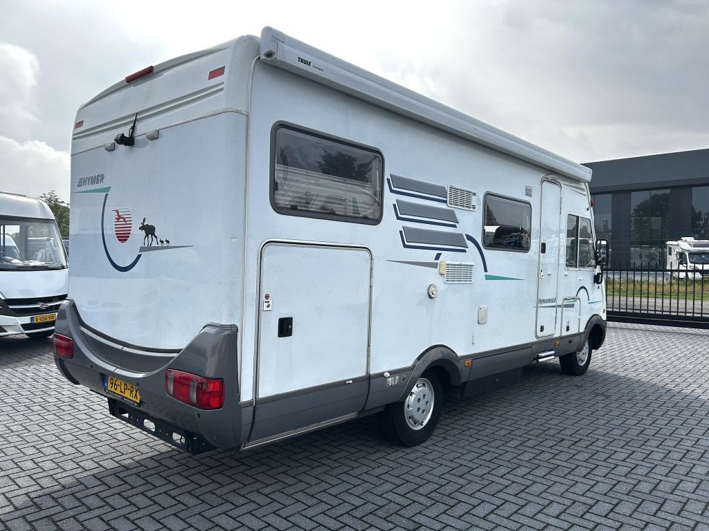 Hymer B644 Dwarsbed/hefbed/Xl-garage/2003/INRUILKOOPJE, Caravans en Kamperen, Campers, Integraal, Fiat, 6 tot 7 meter, Bedrijf