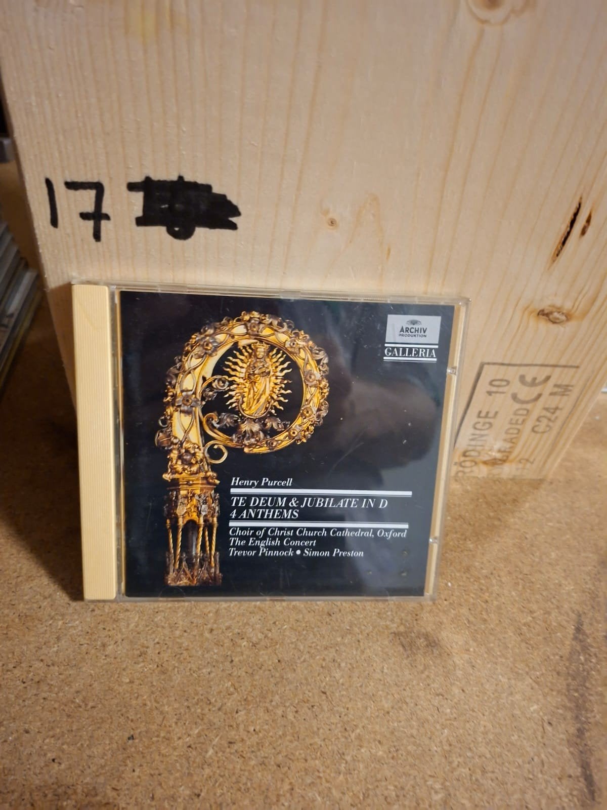 Henry Purcell - Te Deum & Jubilate in D / 4 Anthems CD, Gebruikt, Purcell, Ophalen of Verzenden, Barok
