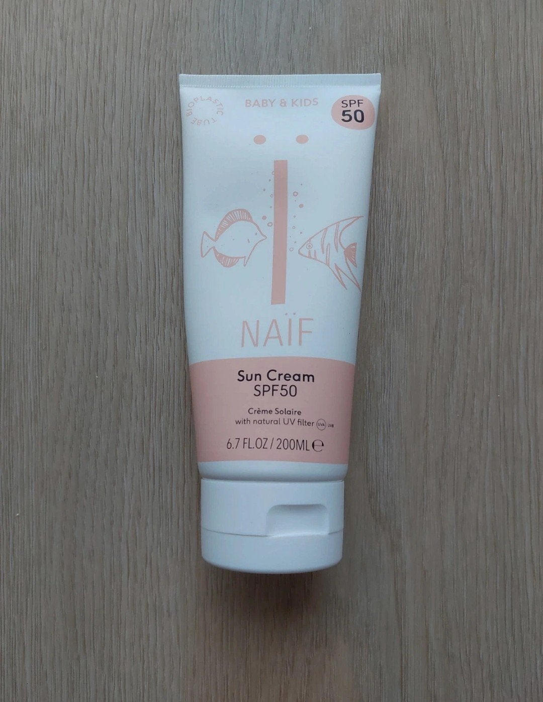 Naïf sun cream SPF50, Ophalen of Verzenden, Zo goed als nieuw