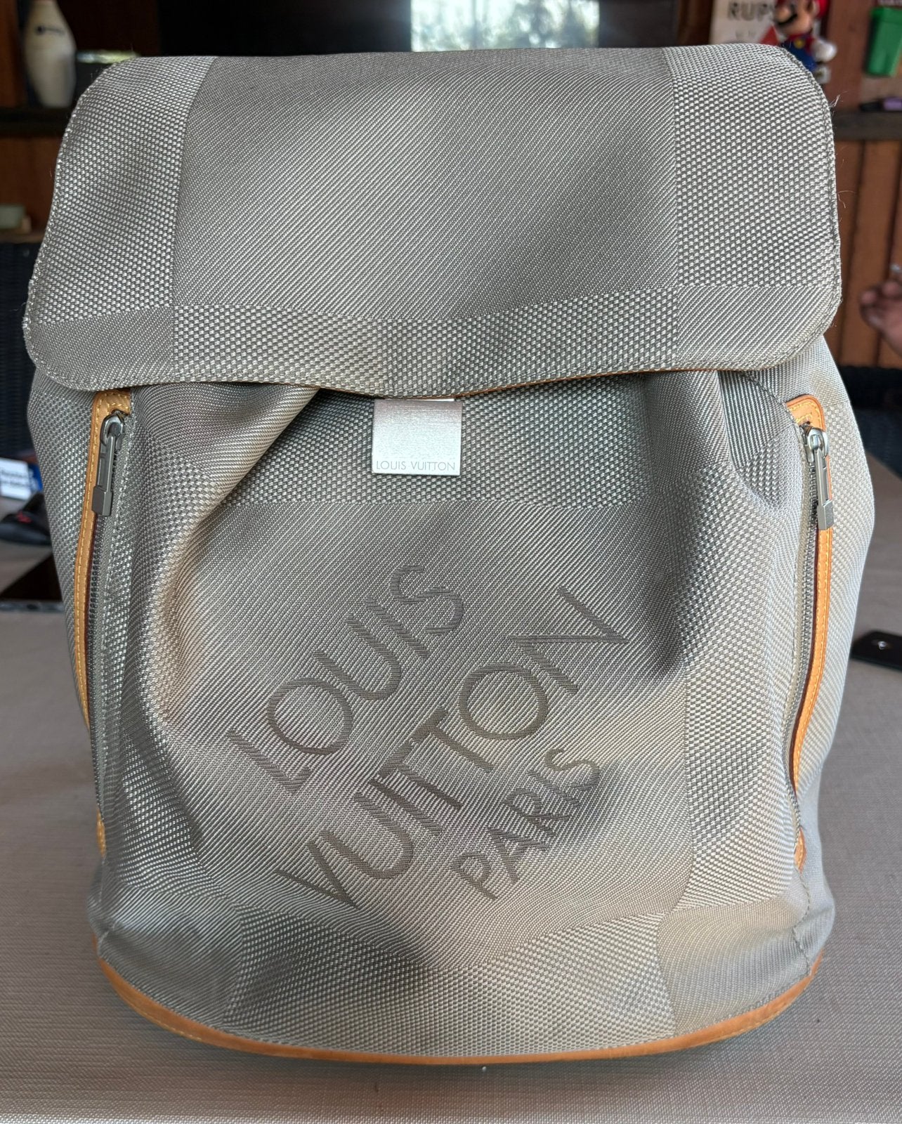 Originele Louis Vuitton Damier Géant Pionnier Backpack Sable, Ophalen of Verzenden, Zo goed als nieuw, Overige merken