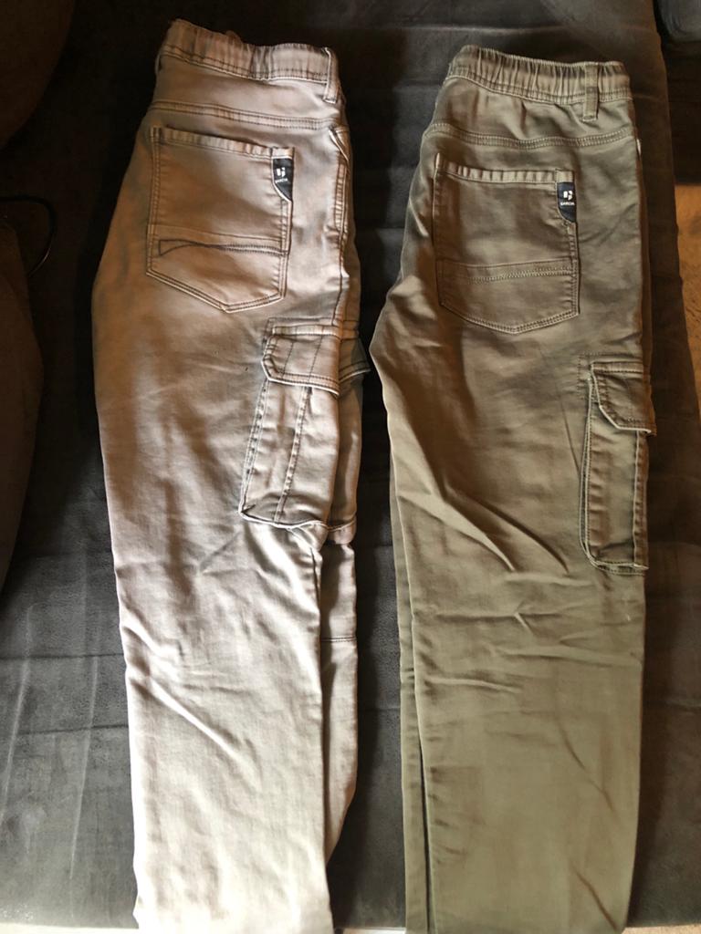 Garcia Cargo Broeken - Set van 2 / Maat 176, Ophalen of Verzenden, Gedragen, Overige kleuren, Overige jeansmaten