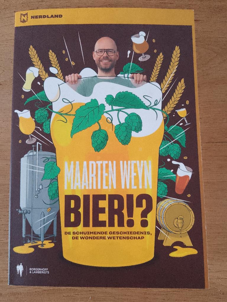 boek van Maarten Weyn: Bier!?, Ophalen of Verzenden, Nieuw, Overige typen, Overige merken