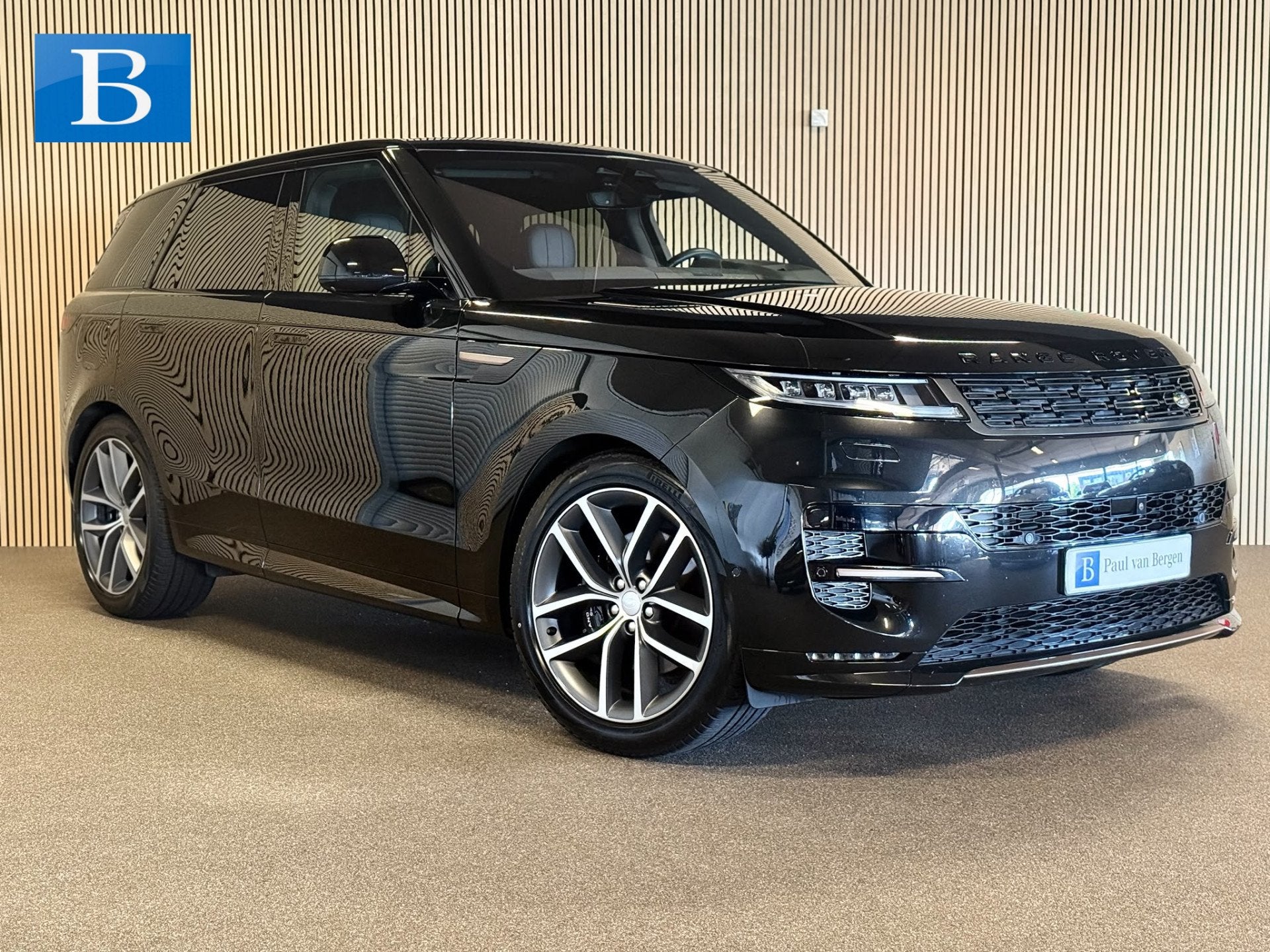 Land Rover Range Rover Sport 3.0 D300 Dynamic SE-PANORAMA-HE, Auto's, Gebruikt, Zwart, Bedrijf, Diesel