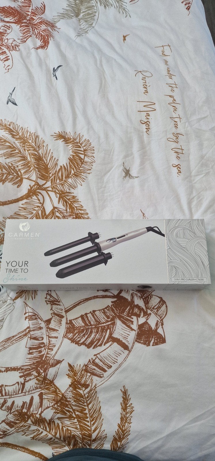 Carmen Krultang 3-in-1 Pro Curler, Ophalen of Verzenden, Zo goed als nieuw, Haarverzorging