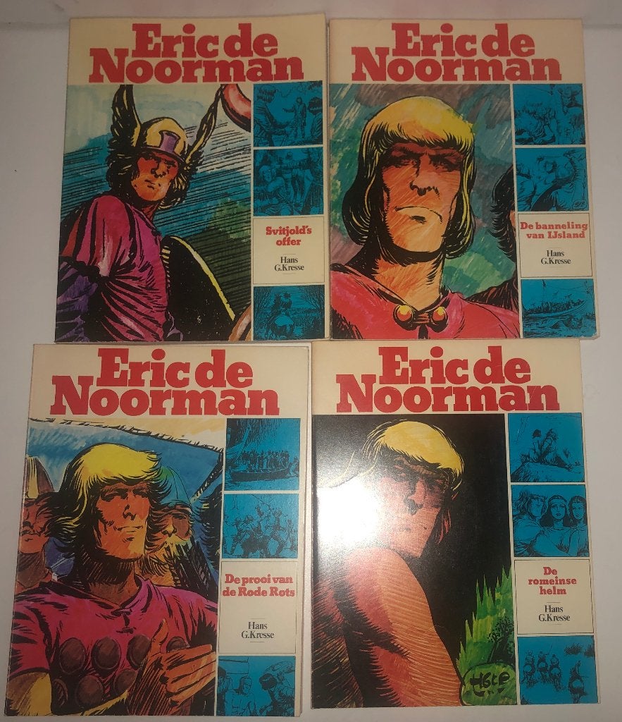 Eric de Noorman 7 delen, Meerdere stripboeken, Ophalen of Verzenden, Gelezen, HANS G. KRESSE