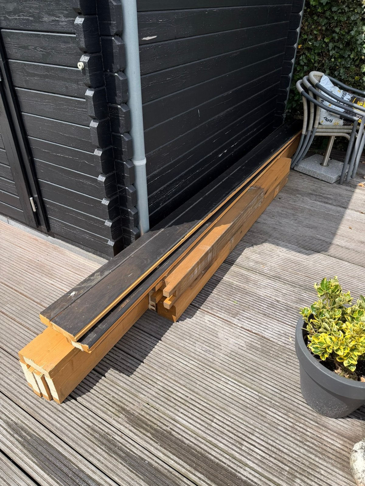 Vuren balken, Ophalen, Gebruikt, 25 tot 50 mm, 300 cm of meer