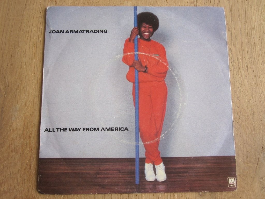 Joan Armatrading - All the way from America, Verzenden, 7 inch, Zo goed als nieuw, Beschermende buitenhoes