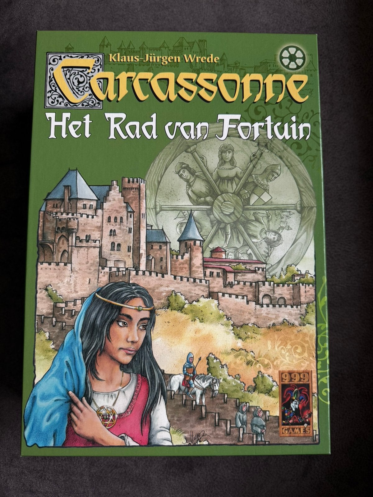 Carcassonne ‘Het rad van Fortuin’, Ophalen of Verzenden, Zo goed als nieuw