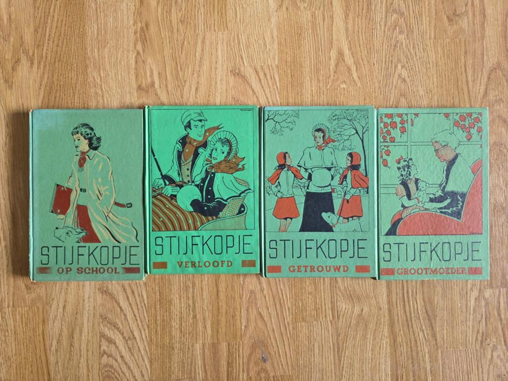 Vintage Stijfkopje serie compleet, Boeken, Ophalen of Verzenden