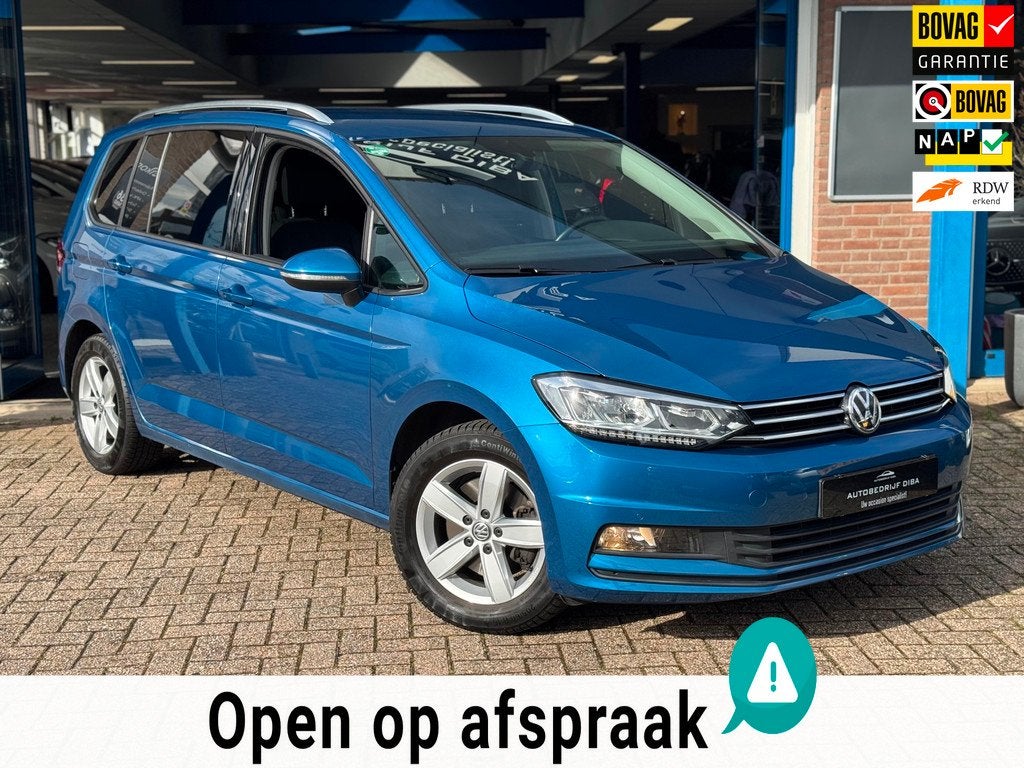 Volkswagen Touran 1.5 TSI Comfortline 2019 NAVI AIRCO Trekh!, Auto's, Volkswagen, Voorwielaandrijving, Stof, 4 cilinders, 150 pk
